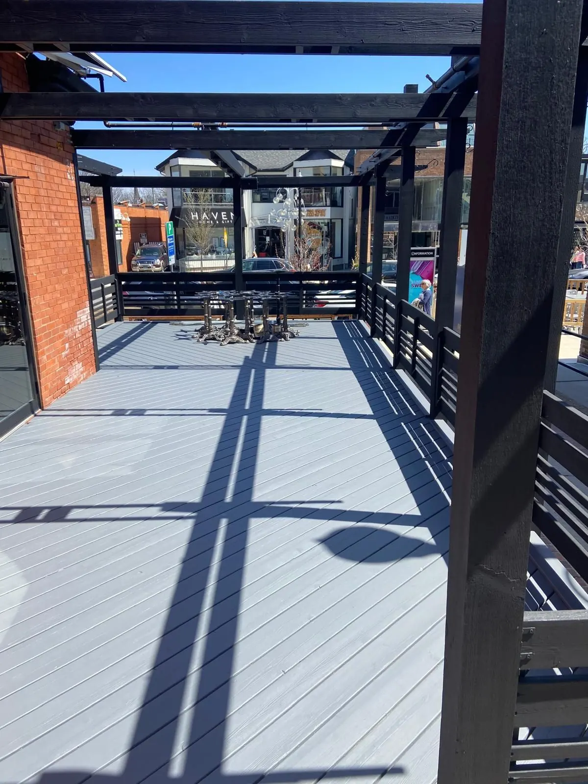 New deck and pergola